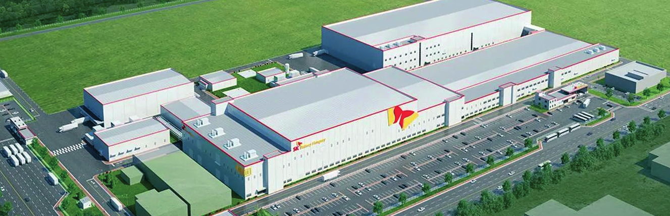 SK Battery Manufacturing projekt látványterve, Komárom